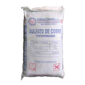 sulfato cobre